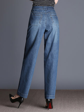 Широкие джинсы, модные джинсы 2019