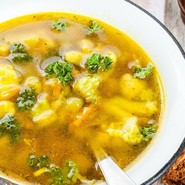 Гороховый суп с цветной капустой