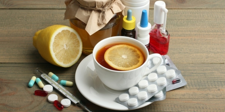 лечение простуды, как лечить простуду