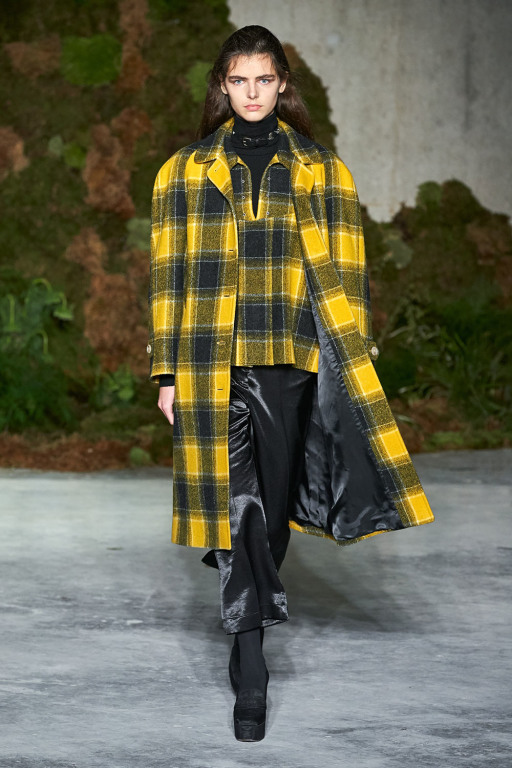 Модные женские пальто осень 2019, пальто осень-зима 2019-2020, клетчатое пальто