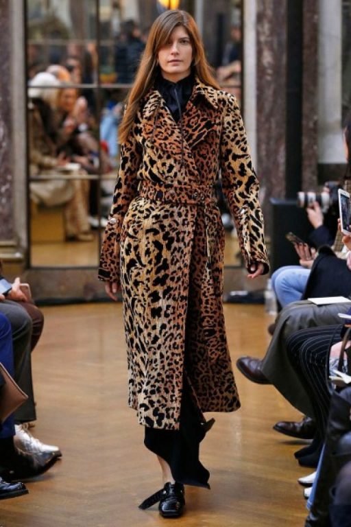 Модные женские пальто осень 2019, пальто осень-зима 2019-2020, леопардовое пальто